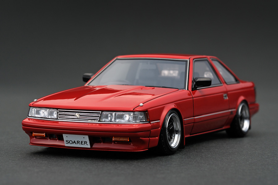 IG0366 1/43 Toyota Soarer 2.0 (GZ10) Red | LINE UP | ignition