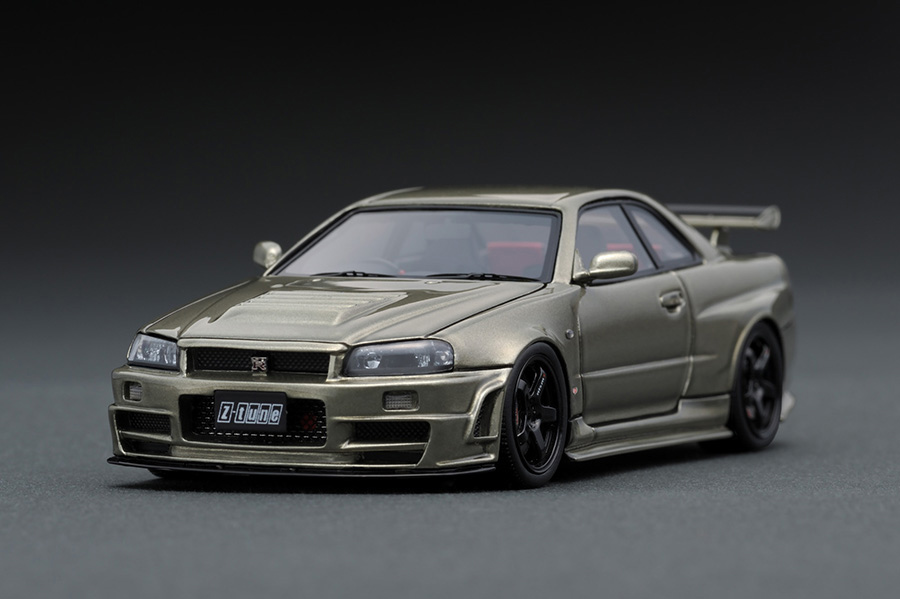 IG1611 1/43 Nismo R34 GT-R Z-tune Millennium Jade | LINE UP