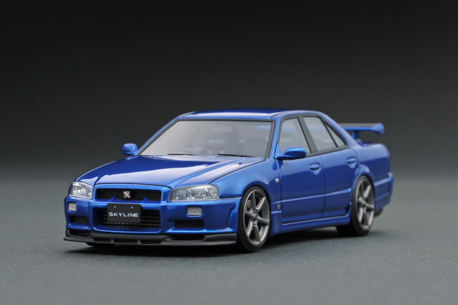 IG1616 1/43 Nissan Skyline 25GT Turbo (ER34) Blue Metallic2 | LINE