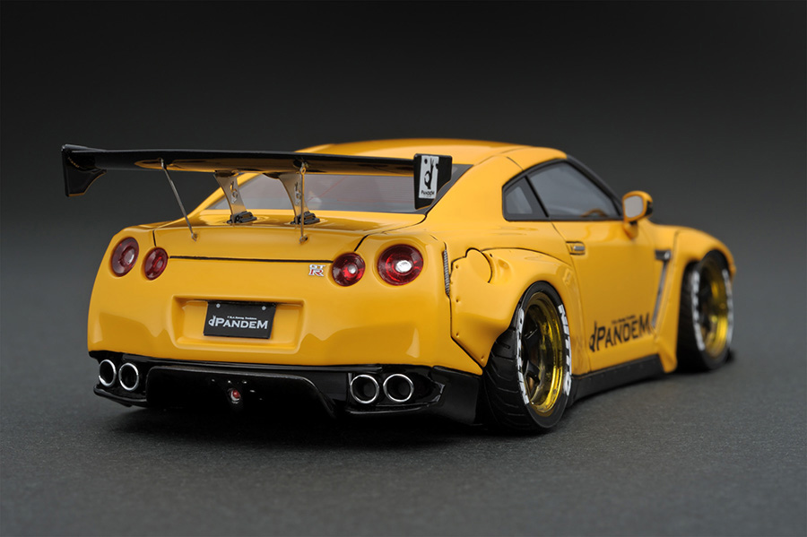IG1156 1/43 PANDEM R35 GT-R Yellow | LINE UP | [公式] ignition