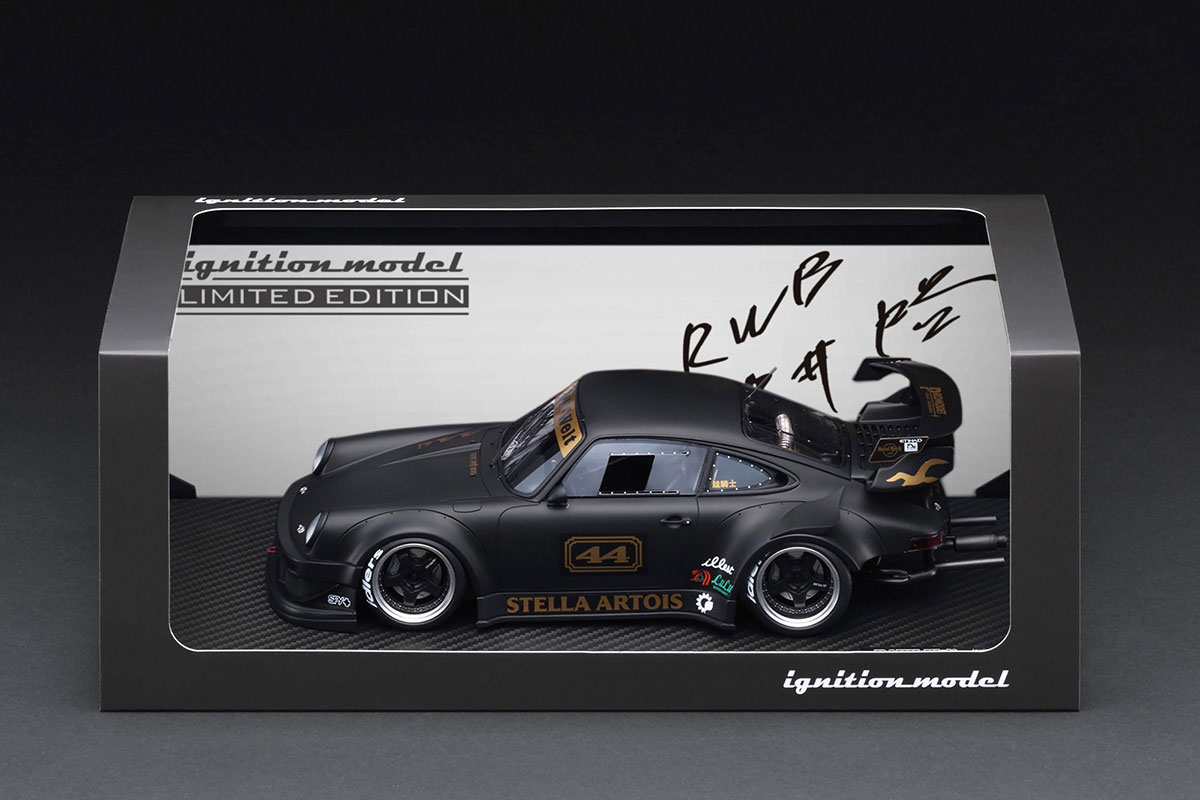 IG3694 1/18 RWB 930 Matte Black With Mr.Nakai | LINE UP | [公式