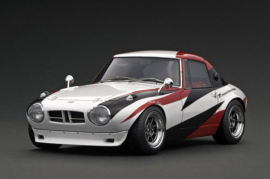 IG3097 1/18 Toyota Sports 800 NOB Hachi Ver White | LINE UP