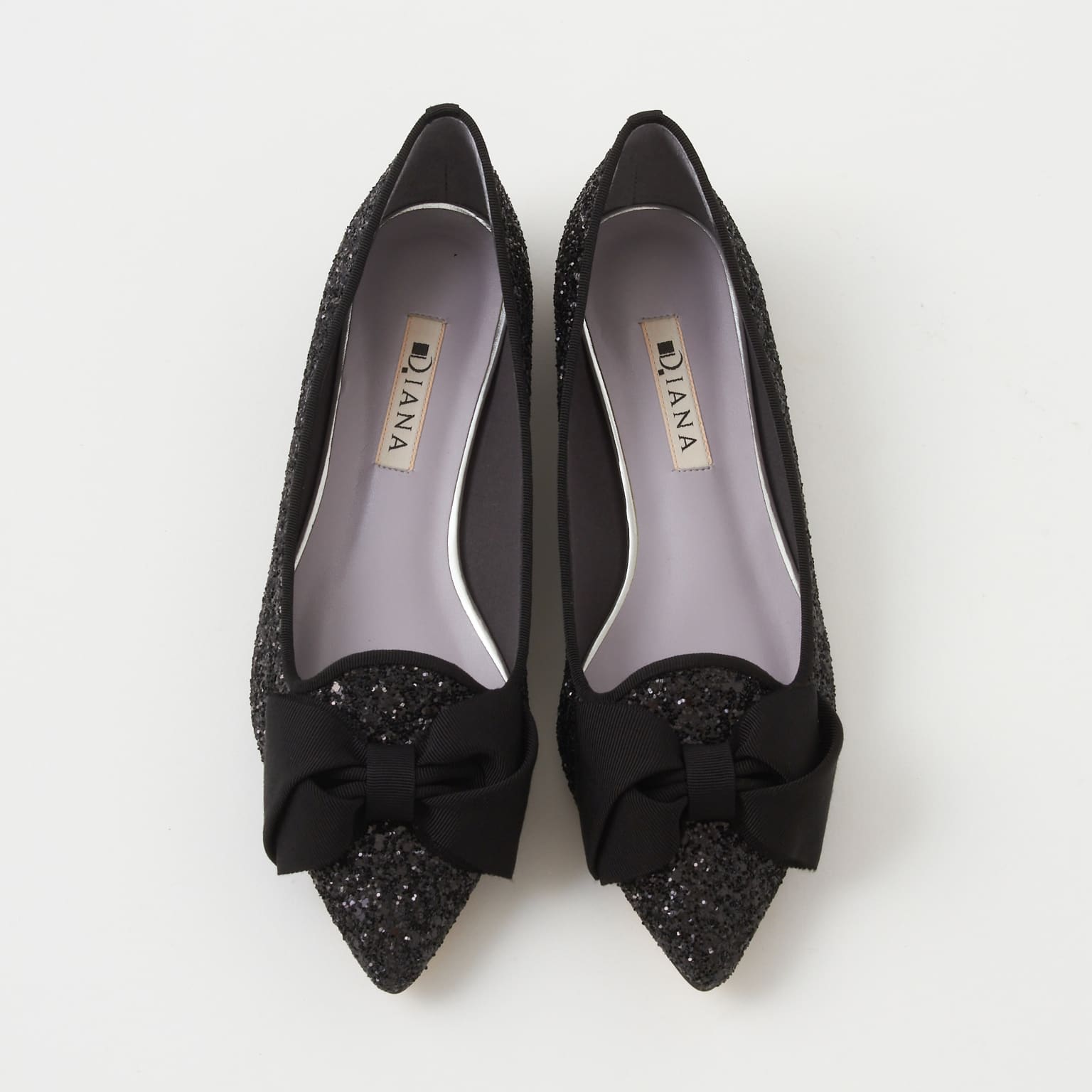 極美品✨】ダイアナ クロアカハートフロッキー パンプス ハイヒール 黒