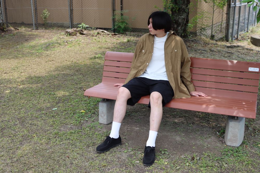 A.PRESSE Over Dyeing Military Shirt style.2022.6.17. ※6月18日(土