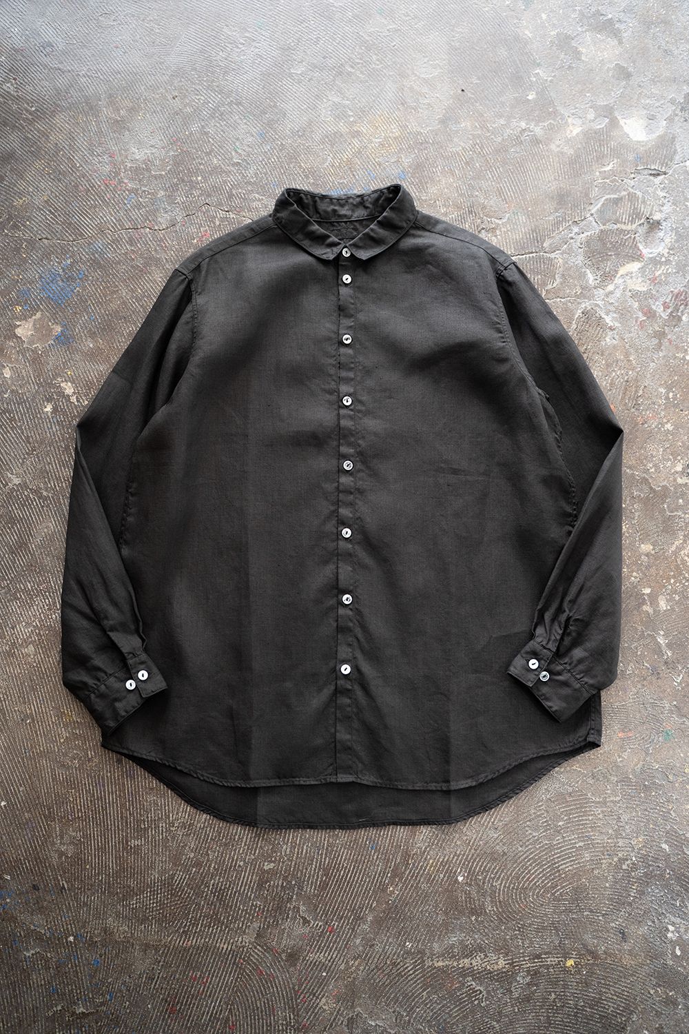 MITTAN - 【ラスト1点】大麻シャツ大 (黒) | Salty