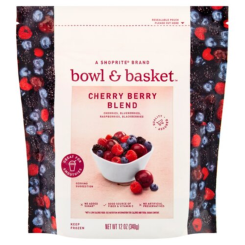 Bowl & Basket Cherry Berry Blend, 12 oz - ShopRite