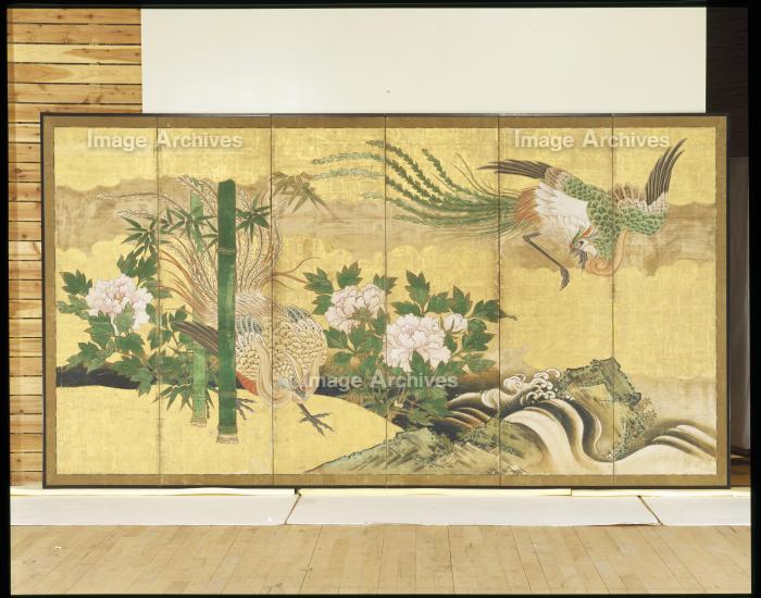 作品詳細 | 鳳凰図屏風 | イメージアーカイブ - DNPアート