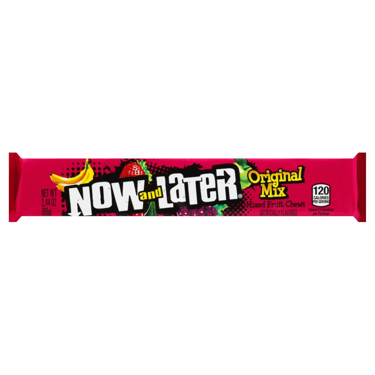 Now & Later Original Mix Mixed Fruit Chews, 2.44 oz | Joe V's