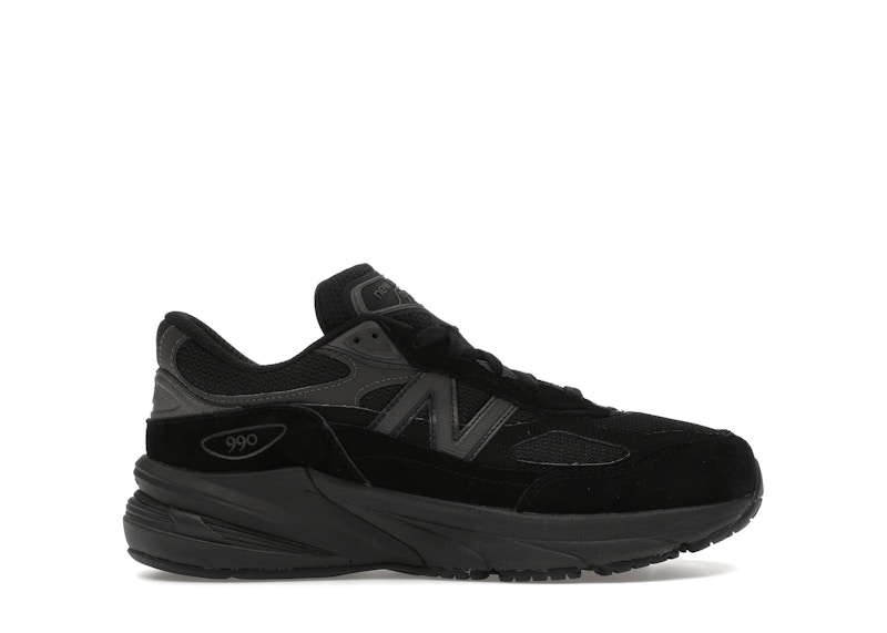 New Balance 990v6 Triple Black (GS) - GC990BB6 - US