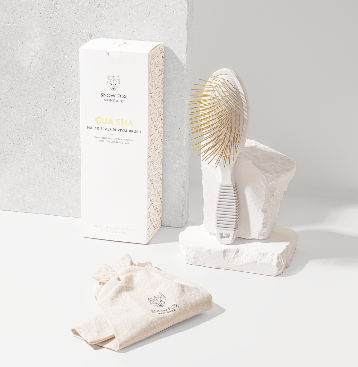 プレミアム スカルプ カッサ ヘアブラシ | SNOW FOX SKINCARE（スノー