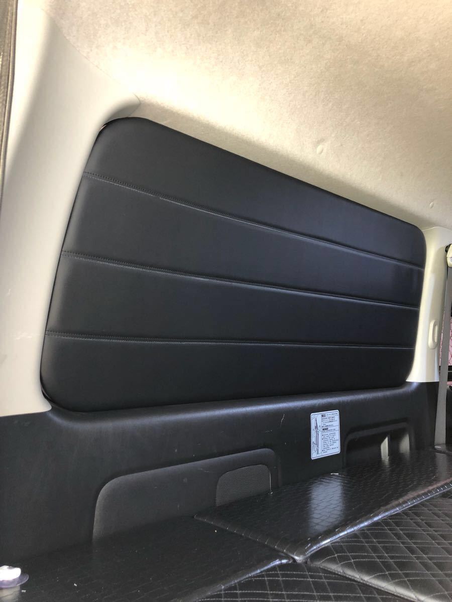 ハイエース窓埋めパネルサンシェード左右セット⑧安心の9mm合板