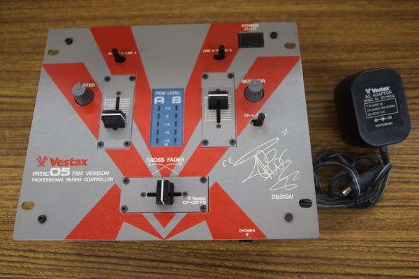 1円 Vestax ベスタクス 【pmc-05 Trix】 2chnnel Dj Mixer 2チャンネル
