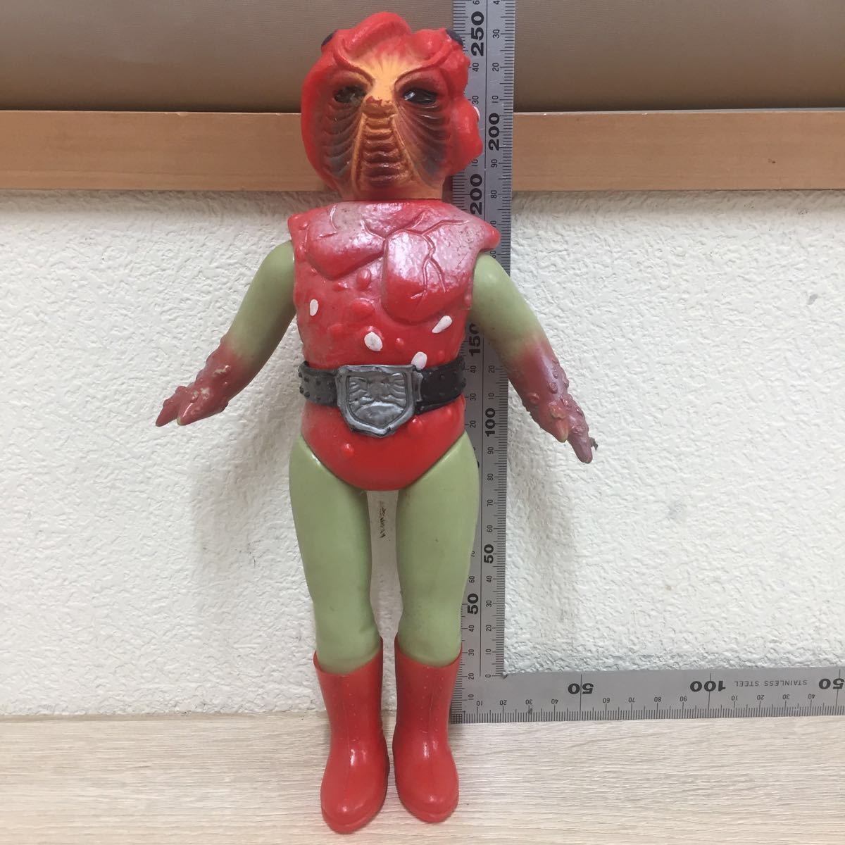 ⚠️貴重・当時物仮面ライダーキノコモルグミニソフビ珍色旧バンダイ