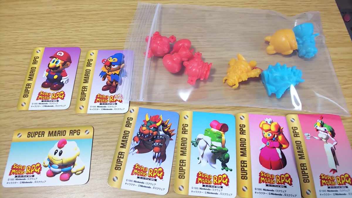 スーパーマリオRPG スーパーマリオセレクト 19種類 消しゴム スーパー