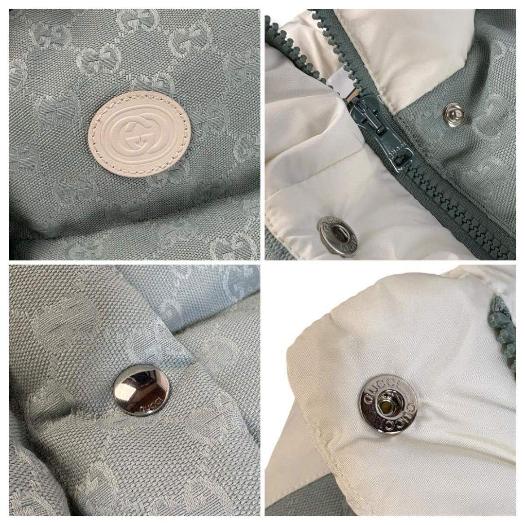 GUCCI - 【美品】GUCCI GGスプリーム ダウンベスト 40サイズ