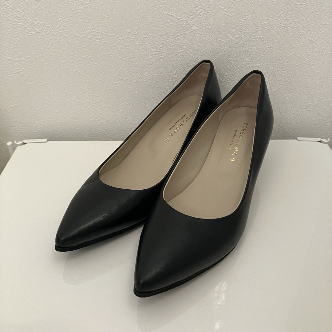 美品】CORSO ROMA9 ポインテッドトゥ パンプス 36