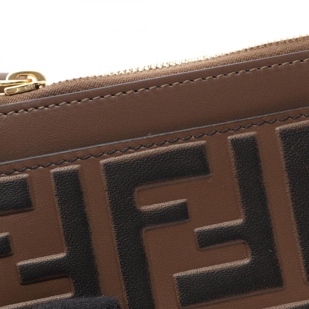 FENDI - FENDI フェンディ カードケース FFダイヤモンド ジップカード