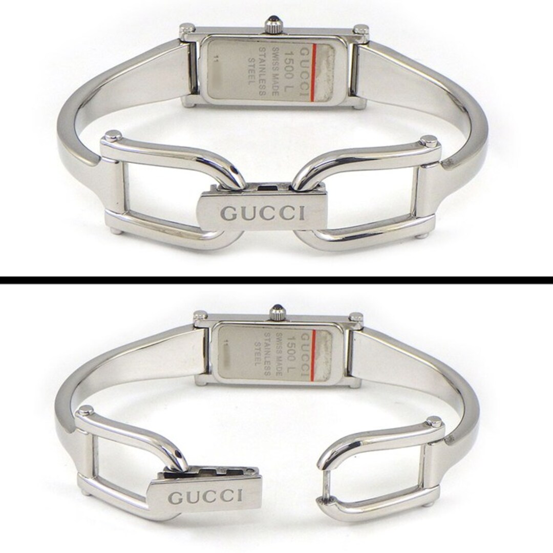 GUCCI - グッチ GUCCI 腕時計 バングルウォッチ 1500L