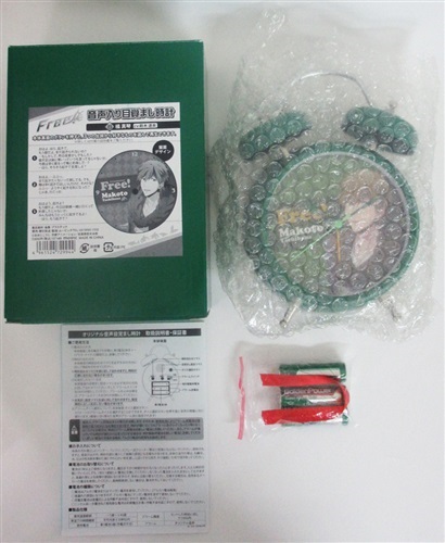 Free! 音声入り目覚まし時計 橘真琴 ﾌﾘｰｵﾝｾｲｲﾘﾒｻﾞﾏｼﾄﾞｹｲﾀﾁﾊﾞﾅﾏｺﾄ