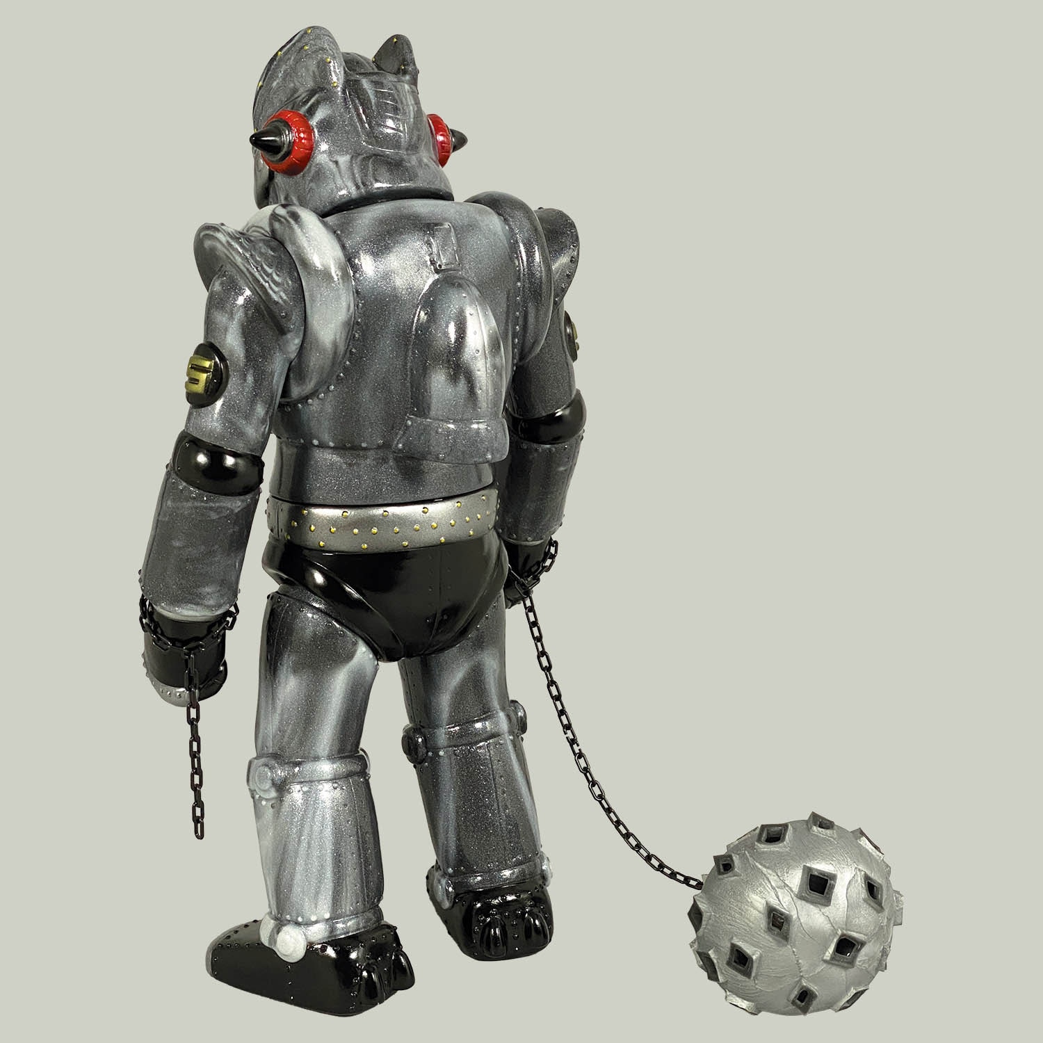 6201] ジャンケンマーク ダイオージン OLD IRON 黒×シルバーマーブル成型