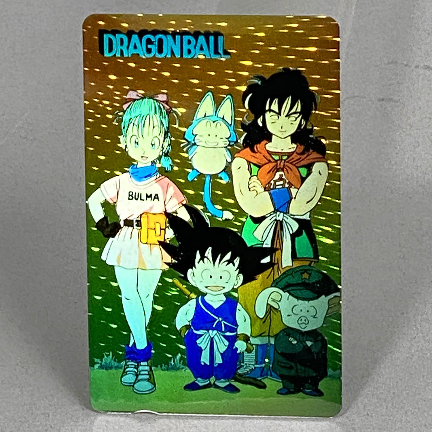 7517] ドラゴンボール ホログラム テレカ