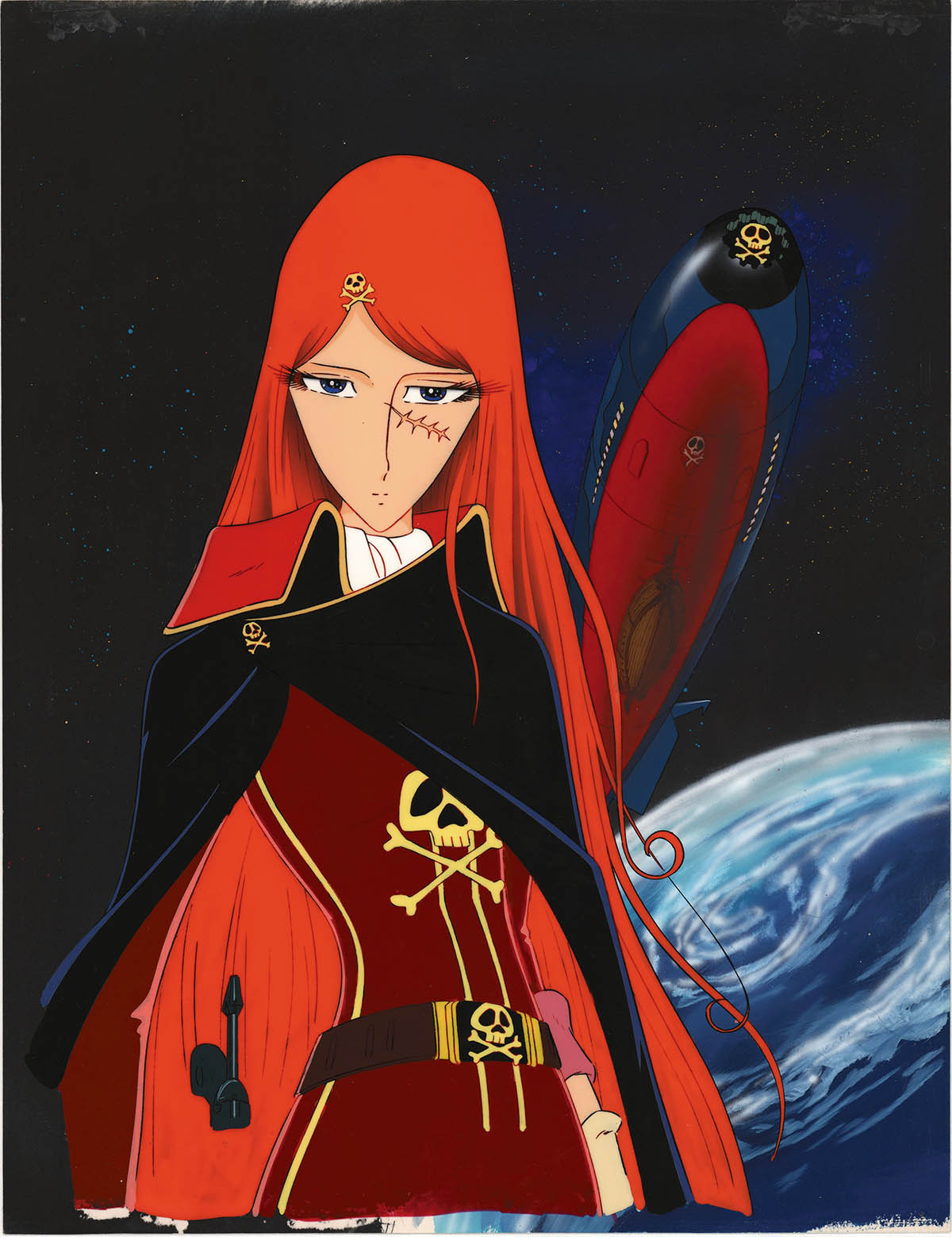 3116] 劇場版 銀河鉄道999 版権セル / エメラルダス