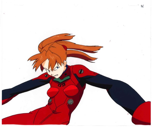 新世紀エヴァンゲリオン セル画