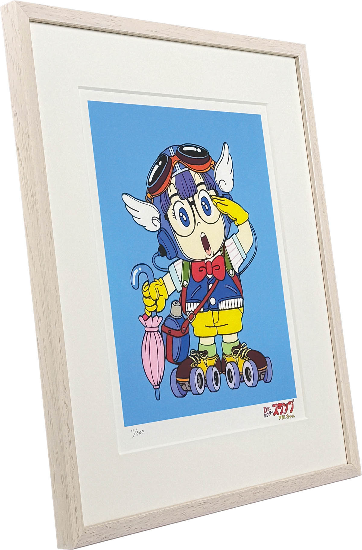 6410] カラー複製イラスト 「Dr.スランプ アラレちゃん」則巻アラレ