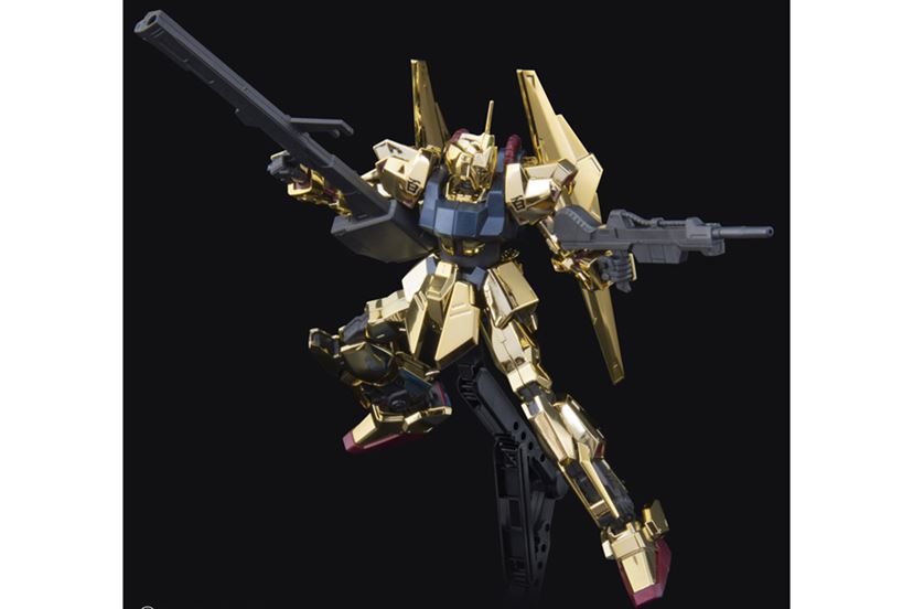 本当に金色に輝く！ 「機動戦士Zガンダム」の「百式」にゴールド