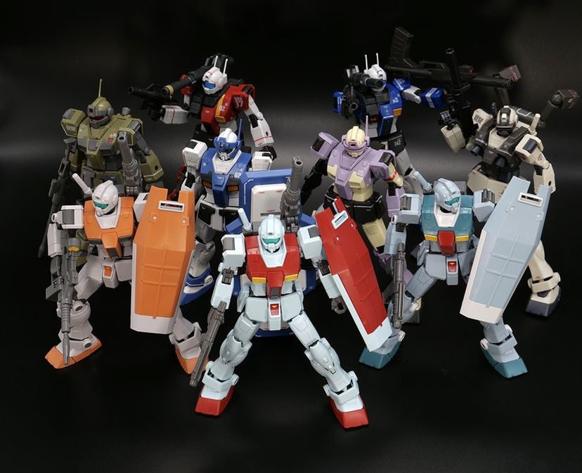 ジム祭り」だ！ HG最新作を含む9体の「ジム・バリエーション」を徹底