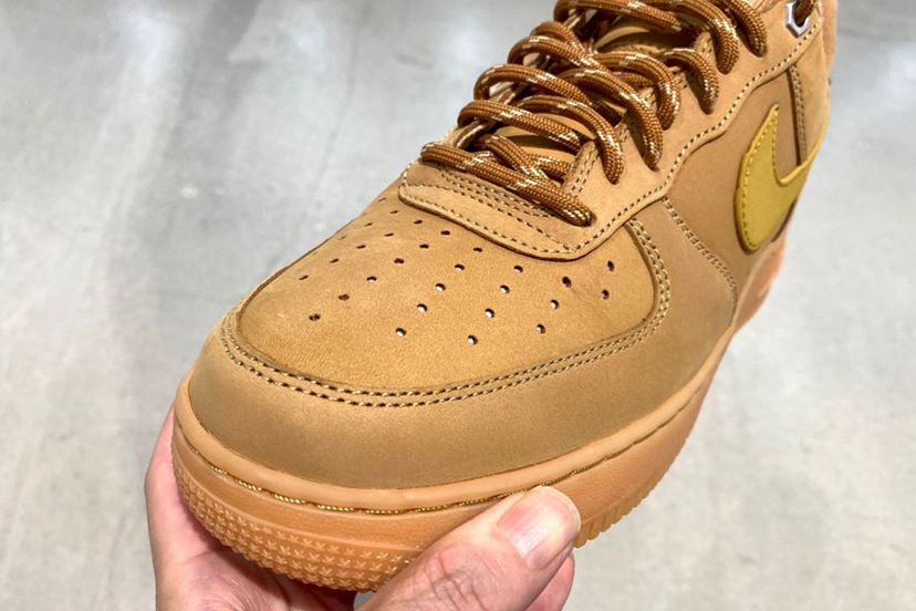 ナイキ「エア フォース 1」のウィートヌバック新作で冬の足元を彩る