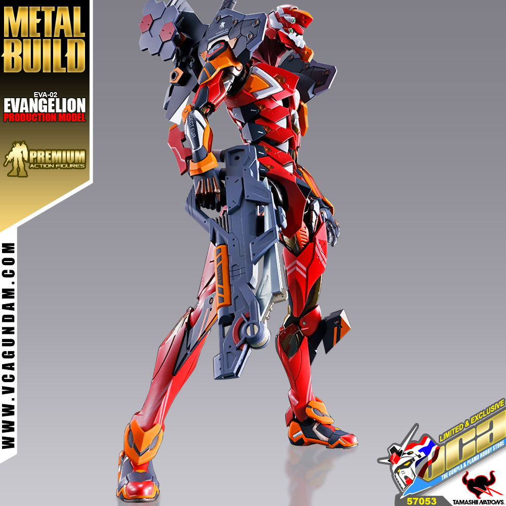 Bandai® Metal Build EVA-02 EVANGELION PRODUCTION MODEL : Inspired