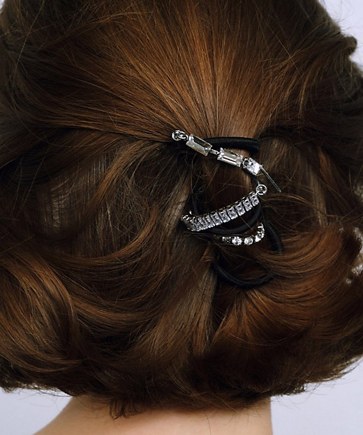 ◇heyep｜Rhinestone Hair Ties 3 Piece