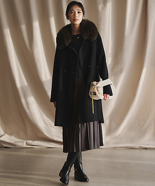 ニットセットアップ プリーツコンビ ワンピース（OPWWGW6659