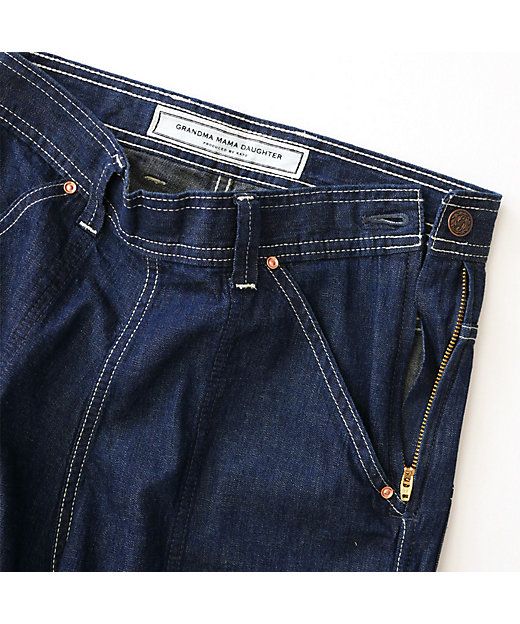 サイドジップデニムパンツ | GRANDMA MAMA DAUGHTER (Women)/グランマ