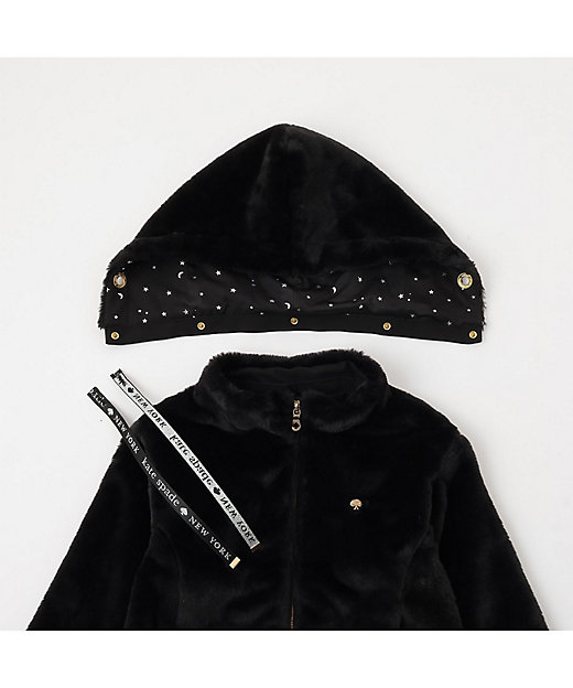 フード付きフェイクファージャケット 8754301 | KATE SPADE NEW