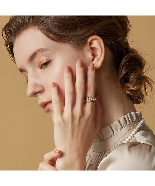 シルバー／K10リング | agete/アガット | 三越伊勢丹オンライン