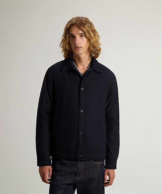 ウール キーティング シャツジャケット／WOOL KEATING