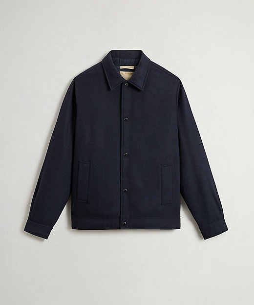 ウール キーティング シャツジャケット／WOOL KEATING