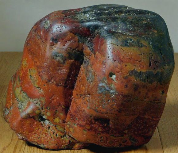 緋山酔恭「山水石美術館」 全国の水石・美石を紹介 根尾の孔雀石