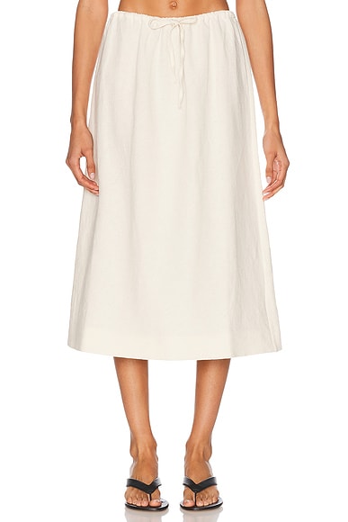 Skall Studio Camille Skirt in Off White | FWRD