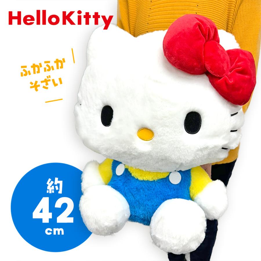 ハローキティ ふわふわ ドール ぬいぐるみ GJ 42cm Hello Kitty BIG