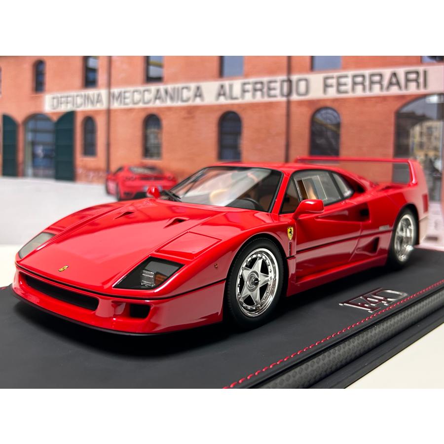 B.B.R 新発売 BBR 1/18 Ferrari F40 1987 Rosso Corsa for Nigel