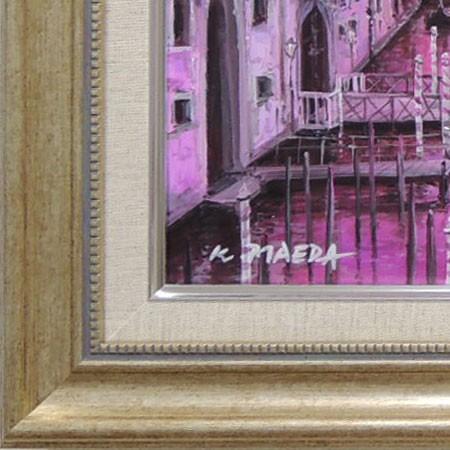 絵画 油絵 ベニス （前田光一） 【肉筆】【油絵】【外国の風景】【10号