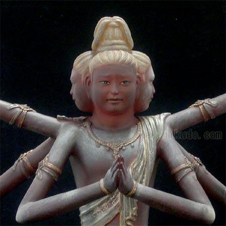 阿修羅像 仏像 フィギュア 国宝を美麗に複製 : 掛け軸・絵画の専門店