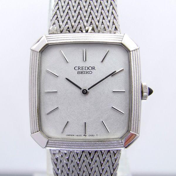 CREDOR 【限定1点】 セイコークレドール婦人用 K18 ホワイトゴールド