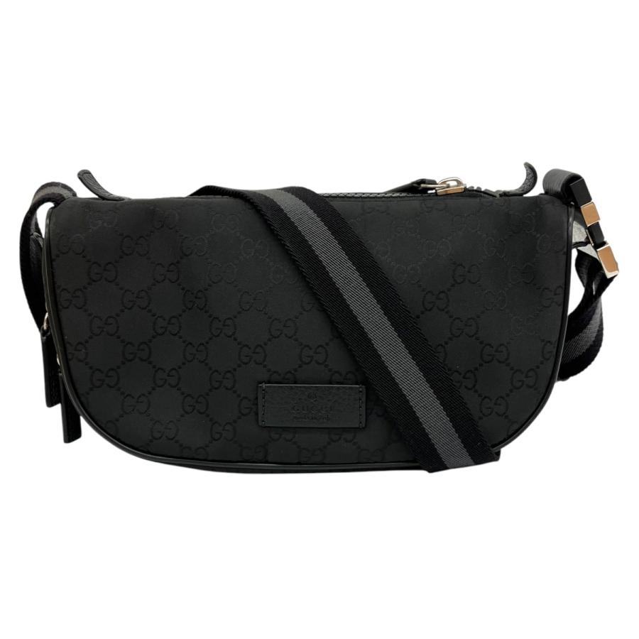 GUCCI（グッチ） 449182 GGナイロン ボディバッグ ウエストバッグ