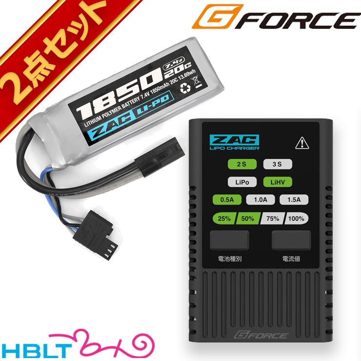 G-FORCE（ジーフォース） G−FORCE ZAC リポバッテリー 7.4V 1850mAh