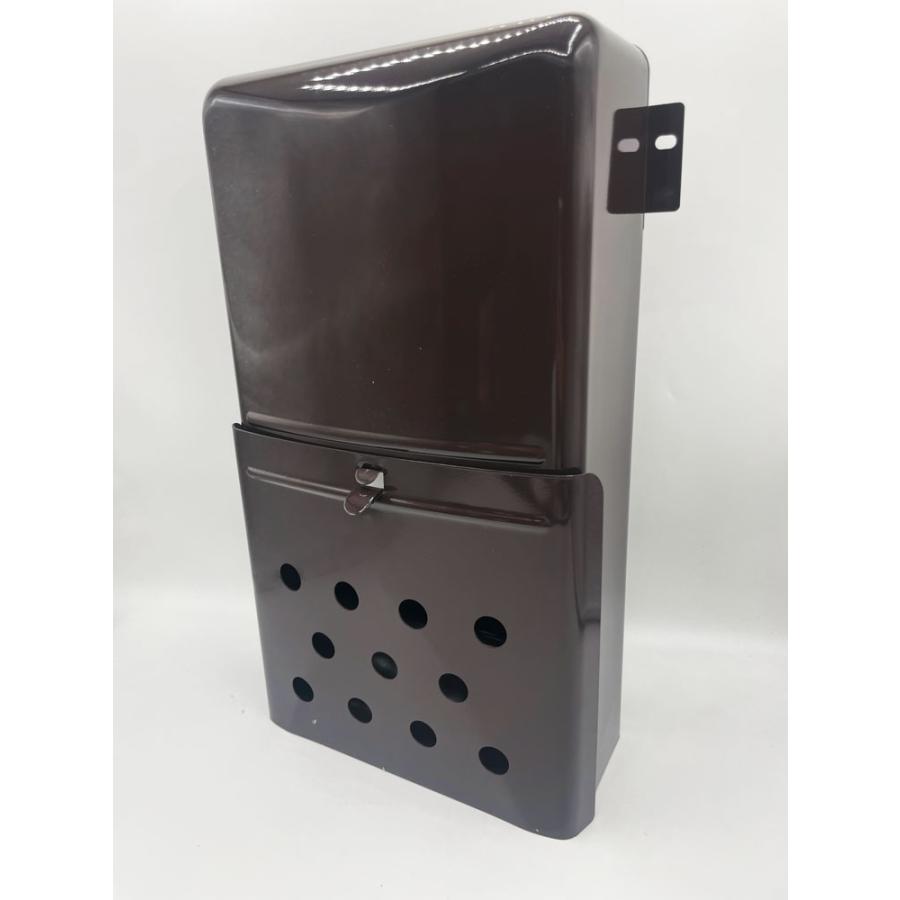 増田産業 OD-665A ブラウン OD665A 耳付き 集合郵便受箱 集合住宅