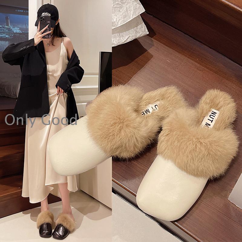 ファーサンダル ぺたんこ 歩きやすい ファー付き サンダル ファー ボア